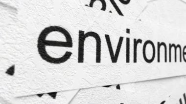 Çevre word cloud tag