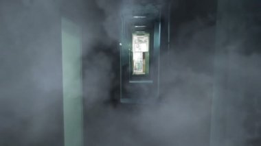 Sisli ve korkutucu kirli iç