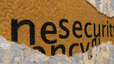 Güvenlik grunge kavramı