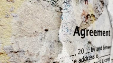 Delik grunge kavramı üzerinde anlaşma metni