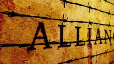 İttifak'ın metin barbwire karşı