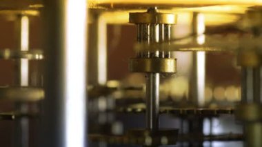 Dönen eski paslı Dişliler kadar 60 fps kapatın