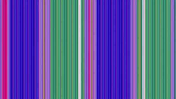 Listras coloridas zoom infinito vídeo abstrato — Vídeo de Stock