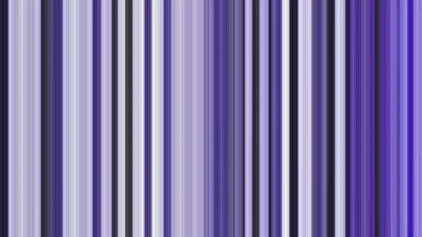 Kleurrijke strepen oneindige zoom abstracte video. — Stockvideo