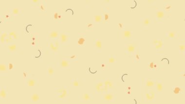 Sarı arkaplan karesi sonsuz yakınlaştırma görüntüsü