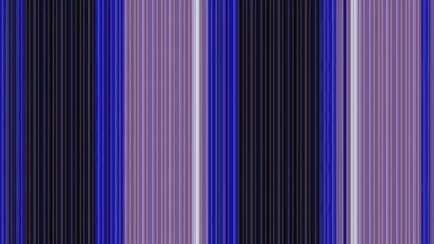 Rayas de colores zoom infinito vídeo abstracto — Vídeo de stock