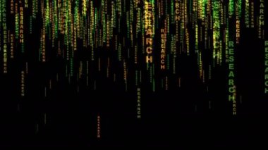 Metin matris biçimi konseptini ara