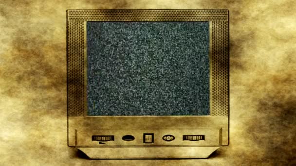 Tv no es mi concepto de amigo — Vídeo de stock