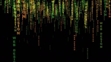 Web tasarımı metin matris biçimi kavramı