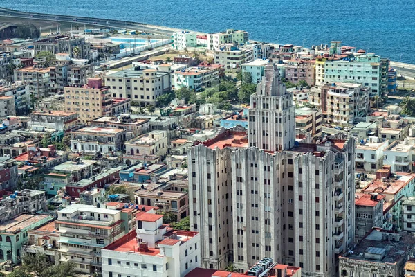 Vue aérienne de La Havane, Cuba Images De Stock Libres De Droits