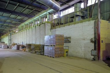 Sanayi Bölgesi eski Tuğla fabrikasında