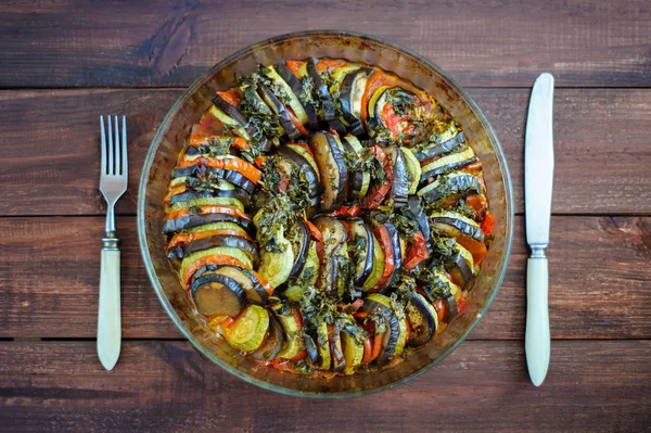 Sebze ratatouille ev yapımı hazırlık tarifi