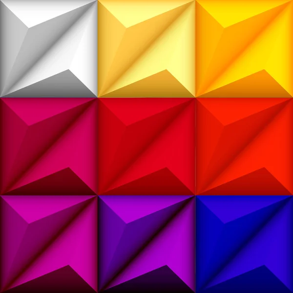Motif géométrique avec des formes triangulaires — Image vectorielle