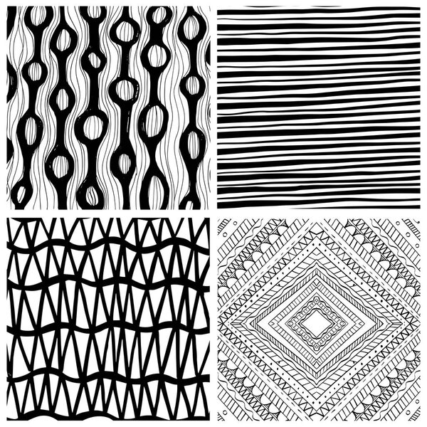 Hand drawn graphic patterns