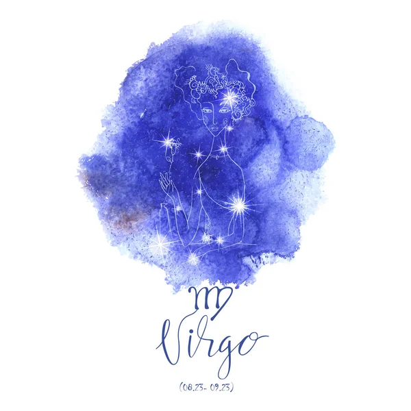 Signe astrologique Vierge — Image vectorielle