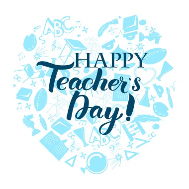 Mutlu öğretmen günü yazıt