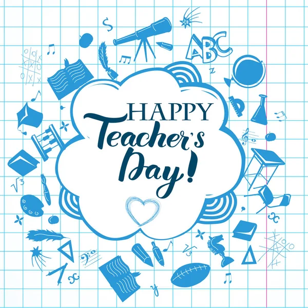 Mutlu öğretmen günü yazıt