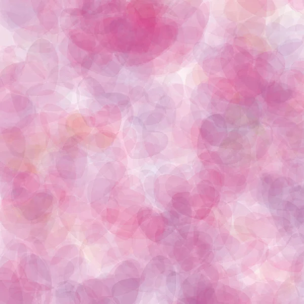 Fond pastel rose rétro coeurs — Image vectorielle