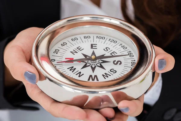 Hand Holding Compass. Online Booking Stock Image - Image of holiday, money:  153857823