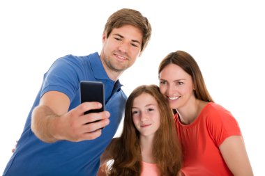 Selfie kızları ile alarak üst