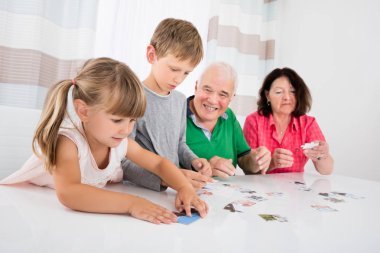 Çoklu nesil aile çözme bulmaca 