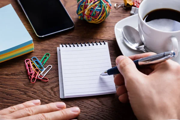 Hand Holding Pencil — Stock Photo, Image