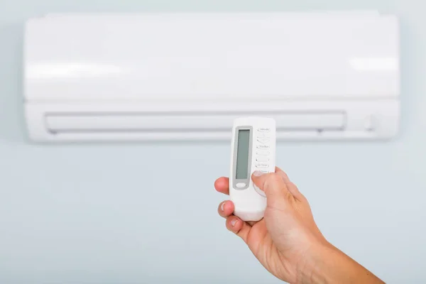 Person drift Air Conditioner — Stockfoto