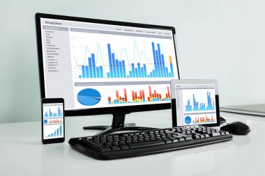 Elektronik Gadget gösteren grafik