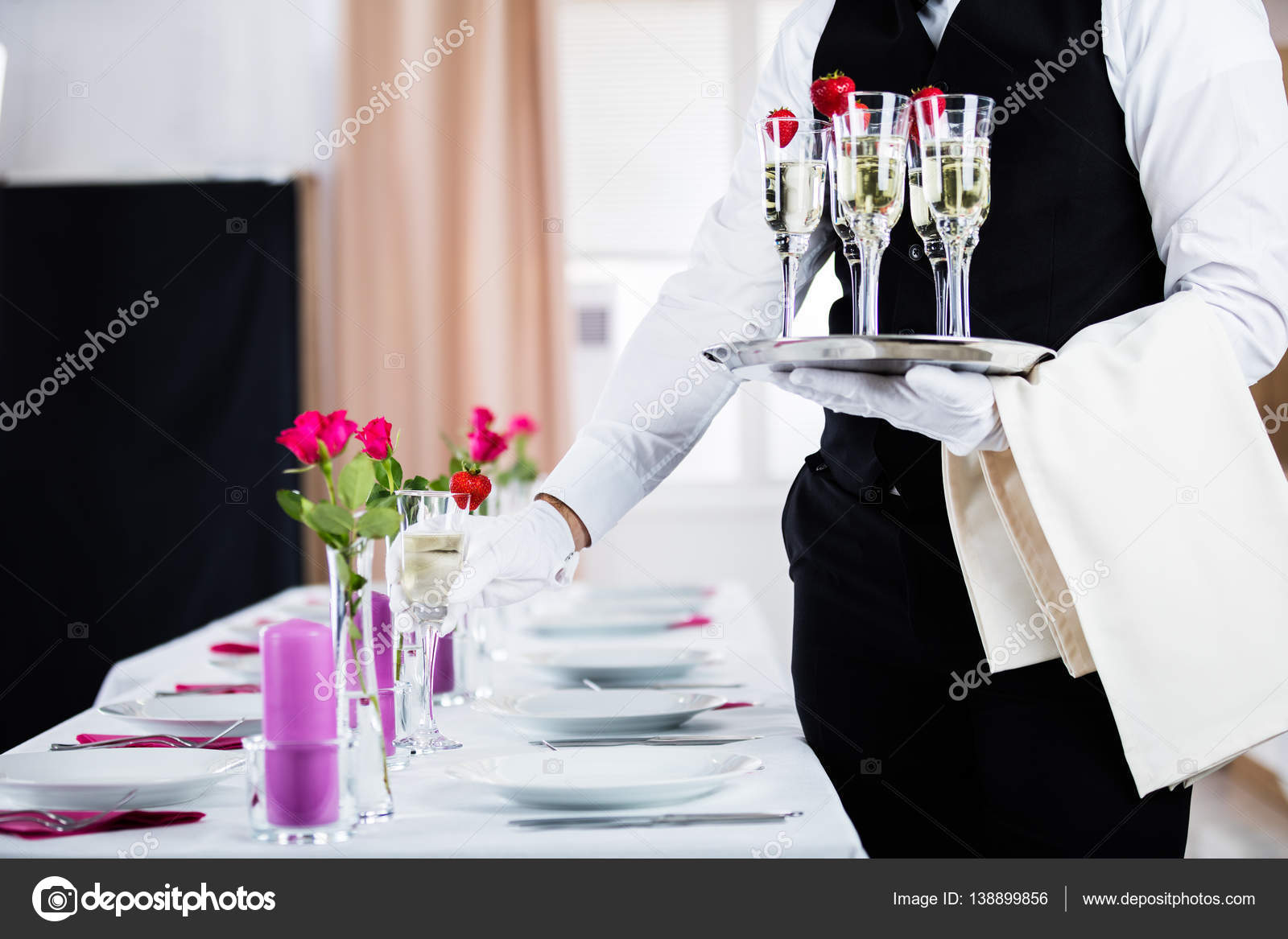 количество официантов на банкет