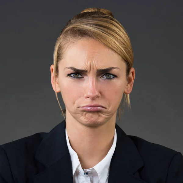 Mujer de negocios infeliz —  Fotos de Stock