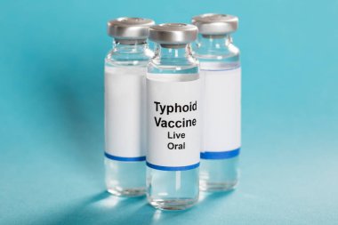 Vials Of Typhoid Vaccine clipart