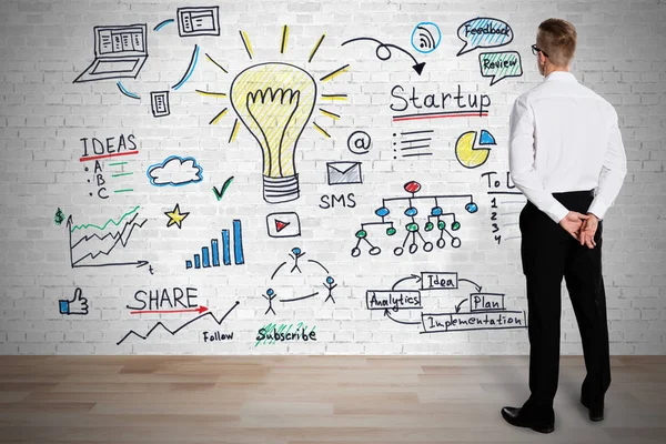 İşadamı iş grafik arıyorsunuz