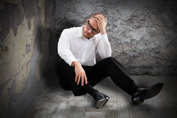 Young Worried Man — Stock Photo, Image