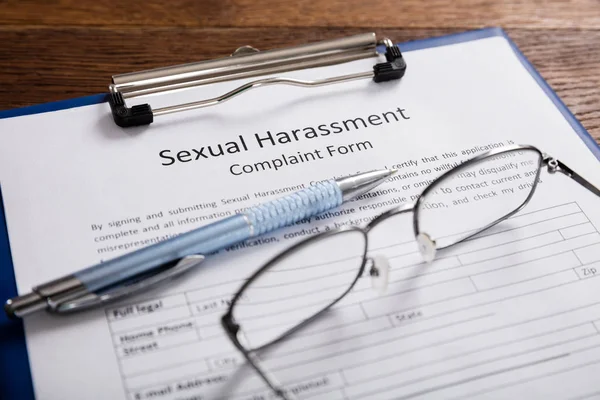 Sexual Harassment Complaint Form — Stock Photo, Image