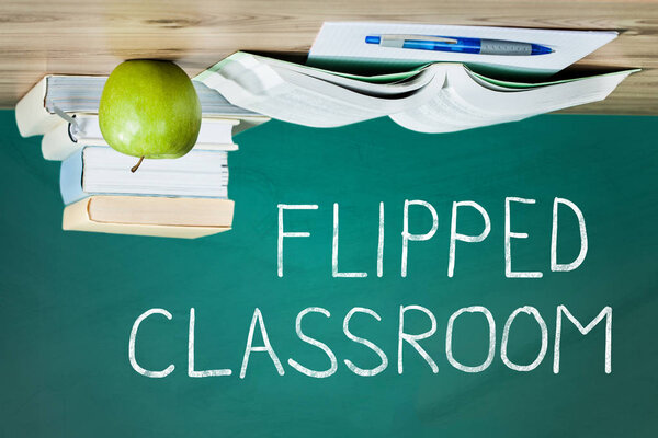 Flipped Classroom Concept 