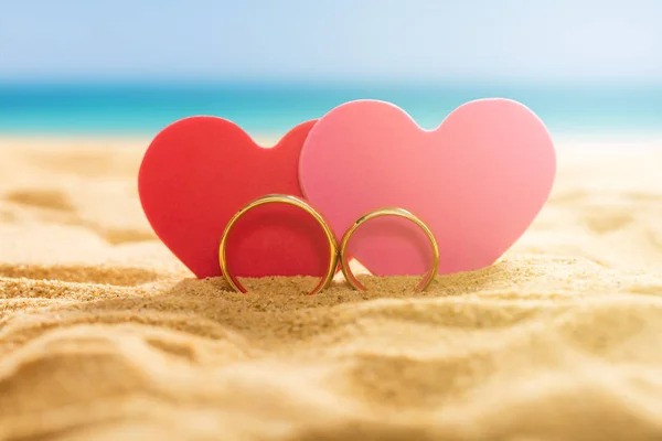 Heart with shop ring