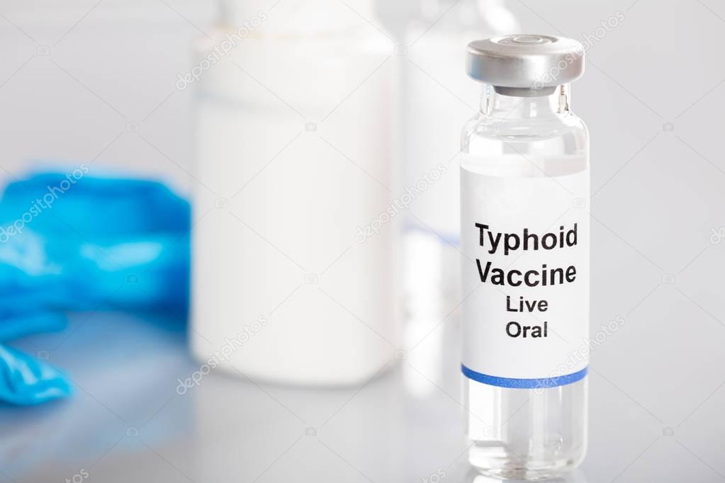 Typhoid Vaccine In Vial