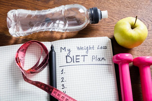 Diet Plan Form — Stockfoto