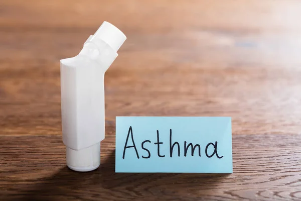 Pojęcie medyczne astmy — Zdjęcie stockowe