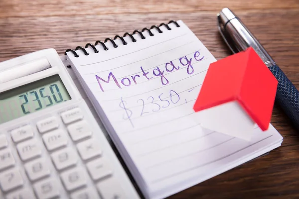 Calculated Mortgage Concept — Stock Photo, Image