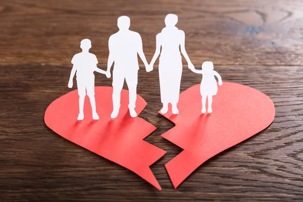 Family Paper Cut — Stock Photo, Image