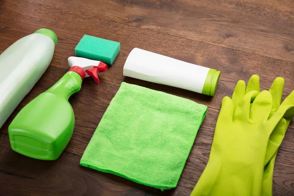 Cleaning Product And Tool — Stock Photo, Image