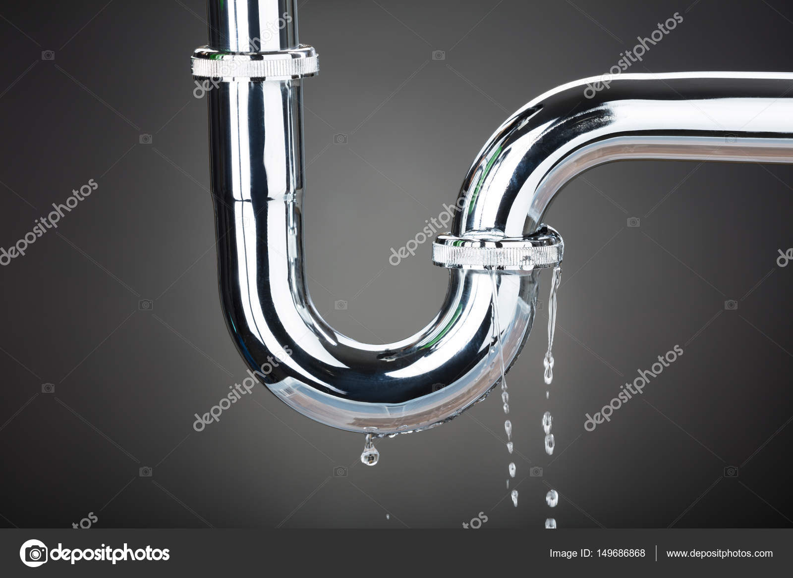Leakage Of Water From Pipe Stock Photo by ©AndreyPopov 149686868