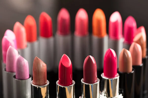 Colorful Lipsticks In Circle — Stock Photo, Image