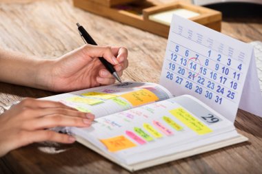 İşadamı yazma programı Diary