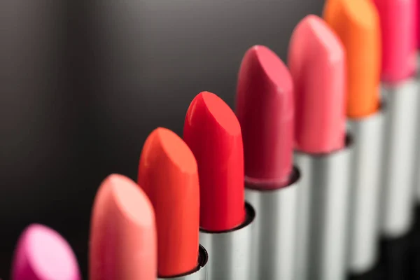 Lipsticks In Colorful Tones — Stock Photo, Image