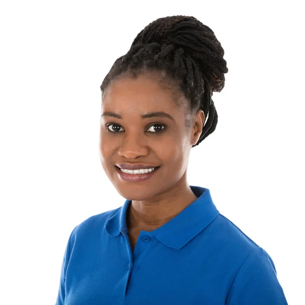 African Female Janitor — Stock Photo, Image