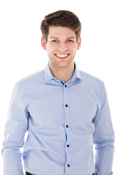 Happy Young Businessman — Stock Photo, Image