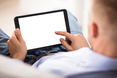 Dijital tablet tutan adam