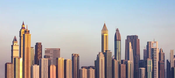 Futuristic Dubai Downtown — Stock Photo, Image